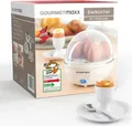 Produktbild: GOURMETmaxx Eierkocher 7 Eier 350W Weiß Ei Kocher Messbecher Eipick Neu