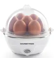 Produktbild: GOURMETmaxx Eierkocher weiß für 7 Eier - 350W, inkl. Messbecher & Ei-Pick 