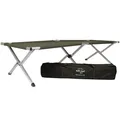 Produktbild: US Feldbett ALU m. Tasche Army Feldliege Gästebett Campingbett Outdoor Klappbett