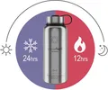 Produktbild: BeMaxx Trinkflasche Edelstahl ACTIVE FLASK 950ml Wasserflasche Thermosflasche si