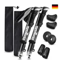 Produktbild: COVACURE Wanderstöcke 110-130cm faltbar klappbar Aluminium Verstellbar, Leicht