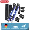 Produktbild: Faltbare Nordic Walking Stöcke - Verstellbar und Leicht für Outdoor-Einsatz