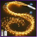 Produktbild: Lichterschweif 1M 100 LED Weihnachtsbeleuchtung mit Batterie Timer