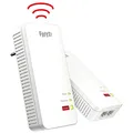 Produktbild: FRITZ! Powerline 1240 AX WLAN Powerline-Adapter-Set, 1 Set