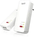 Produktbild: AVM Powerline Adapter WLAN Set 1240 AX (20003021) | Gigabit 1200 Mbit/s | Wi-Fi 6 | Mesh | 2x LAN | WPA3