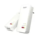 Produktbild: AVM FRITZ!Powerline 1240 AX WLAN Set WLAN Stromnetz (Powerline) WLAN; Powerline