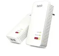 Produktbild: FRITZ!Powerline 1240AX WLAN Set WiFi6 an Wandsteckdose anschließbar