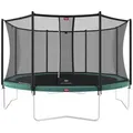 Produktbild: Berg Gartentrampolin rund 430 cm grün mit Sicherheitsnetz Comfort Favorit Regular