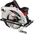 Produktbild: Einhell Handkreissäge TC-CS 1410 (1410 W, Sägeblatt Ø190 x Ø30 mm, max. Schnitttiefe 67 mm, Spaltkeil, Spindelarretierung, werkzeuglose Einstellung von Schnitttiefe und Neigungswinkel)
