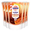 Produktbild: Sagrotan No-Touch Nachfüller Mandelblüte und Manukahonig Handseife 5 x 250 ml