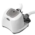 Produktbild: Intex 26670 – Krystal Clear Salzwassersystem, für Filterpumpe 2650-12112 L/h, für kleine Pools bis zu 56800 L, Kunststoff, Weiß