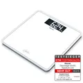 Produktbild: Beurer GS 400 White: Stylische Glas-Personenwaage mit XL-Display und hoher Tragk