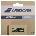 Produktbild: Babolat - 2er-Set Griffe für Schläger Modell Aero Damp, Vibrationsdämpfer in Grau Gelb Weiß, Einheitsgröße, Maximale Saitenvibrationsabsorption, Ideal für Tennisspieler