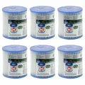 Produktbild: INTEX 29007 Typ H PureSpa Easy Set Ersatzfilter für Pool Spa Whirlpool 6er
