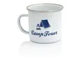 Produktbild: CampFeuer Tasse Emaille Tasse, 350 ml Emaillebecher, Kaffeetasse für Camping, Stahl