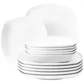 Produktbild: Seltmann Weiden Tafelservice, Weiß, Keramik, Rechteckig, 1x1x1 cm, Essen & Trinken, Geschirr, Geschirr-Sets, Tafelservice
