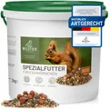 Produktbild: wildtier liebe Artgerechtes Eichhörnchenfutter 2kg für Eichhörnchen, Ganzjährig