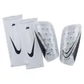 Produktbild: Nike Unisex Shinguard Mercurial Lite, White/White/Black, DN3611-100, L