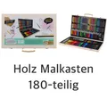Produktbild: 180-teiliges Malset Malkasten Künstlerkoffer Stiftekoffer Malkoffer Zeichenset