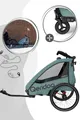 Produktbild: Qeridoo Fahrradkinderanhänger Qupa Plus 1 - Kinderfahrradanhänger für 1 Kind