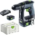 Produktbild: Festool Akku-Bohrschrauber CXS 12 2,5-Plus, 576864, 12V/2,5Ah, mit 2 Akkus, Ladegerät und Koffer