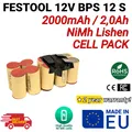 Produktbild: Ni-Mh Zellenpaket für Festool BPS 12S 12V 2,0Ah