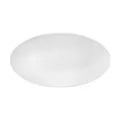 Produktbild: Seltmann Weiden Life Fashion Servierplatte 33x18 cm – Ovale Porzellan Platte mit strukturiertem Relief-Muster, spülmaschinenfest & mikrowellengeeignet, Anrichten & Servieren – Luxury White