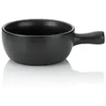 Produktbild: Käsefonduepfanne Basel Keramik schwarz 32,0 10,0cm 22,5cmØ 2,0l