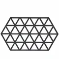 Produktbild: Zone Denmark Untersetzer Triangles Topfuntersetzer Pfanne Silikon Black L 24 cm