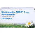 Produktbild: DESLORATADIN ADGC 5 mg Filmtabletten 50 St