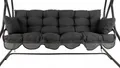 Produktbild: Polster Auflagen Set Hollywoodschaukel Swing Kissen Bankauflage Sitzkissen 170cm