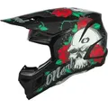 Produktbild: ONeal 3SRS Melancia, Motocrosshelm - Matt Schwarz/Grün/Rot - L