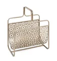 Produktbild: Zeitungsständer gold, Metall  Maße B 37 x H 45 x T 22 cm, Style Art Deco