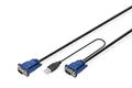 Produktbild: Digitus KVM-Kabel USB für KVM-Konsolen