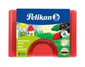Produktbild: Pelikan Wachsmalstifte wasserfest dick dreieckig, 8er Set