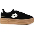 Produktbild: Lotto Damen-Sneaker Stacky RB Schwarz-Weiß, Farbe:schwarz, EU Größe:38 - Schwarz/Beige - 38