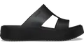 Produktbild: Crocs | Damen | Getaway Platform H-Strap | Sandalen | Schwarz | 39 209409-001-W9