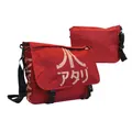 Produktbild: ATARI Shoulder Bag Dark Red Messenger Bag with Japanese Logo Red