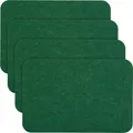 Produktbild: Erwin Müller Filz Tischset für Teller, Tischuntersetzer dunkelgrün Größe 30x45 cm - Schutz vor Kratzern und Verschmutzungen