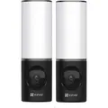 Produktbild: EZVIZ LC3 Smart Outdoor Security Light, Außen Wandlampe mit Überwachungskamera, 2er-Set