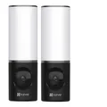 Produktbild: EZVIZ LC3 Smart Outdoor Security Light,Wandlampe mit Überwachungskamera, 2er-Set