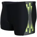 Produktbild: Aquarti Badehose Aquarti Herren Badehose Kurz Sportlich Streifen grün|schwarz 3XL