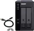 Produktbild: Macierz dyskowa Qnap 2-wnÄ™kowa obudowa rozszerzajÄ…ca RAID z USB3.1 (TR-002)