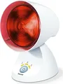 Produktbild: Beurer Infrarotlampe IL 35 MP 61612 | 150 Watt | 3 Heizstufen | Timer Abschaltfunktion | 5-fach Neigung | Weiß