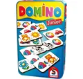 Produktbild: Schmidt Spiele Spiel Domino Junior BMM Metalldose