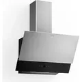 Produktbild: Klarstein Verosteel Dunstabzugshaube 60 cm - Kopffreihaube, 624 m3/h,  Energie, Touch, LED, leise, Edelstahl & Glas, Abzugshaube Küche, spülm... - Silber