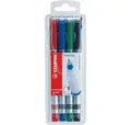 Produktbild: STABILO Fineliner Tintenschreiber Sensor F 0,3mm 4er-Etui 1894 Grundfarben