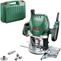 Produktbild: Bosch Oberfräse POF 1400 ACE 1400 Watt Fräser Absaugadapter Zubehörpaket Koffer