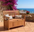 Produktbild: Garden Pleasure Gartenbank Gartenbank Houston mit Stauraum 2-Sitzer mit praktischer Truhe