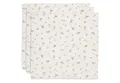 Produktbild: Jollein Musselin Tuch Baby - Riverside - 3er Pack - 70x70cm - 100% Baumwolle - Spucktücher Baby - Oeko-TEX Zertifiziert